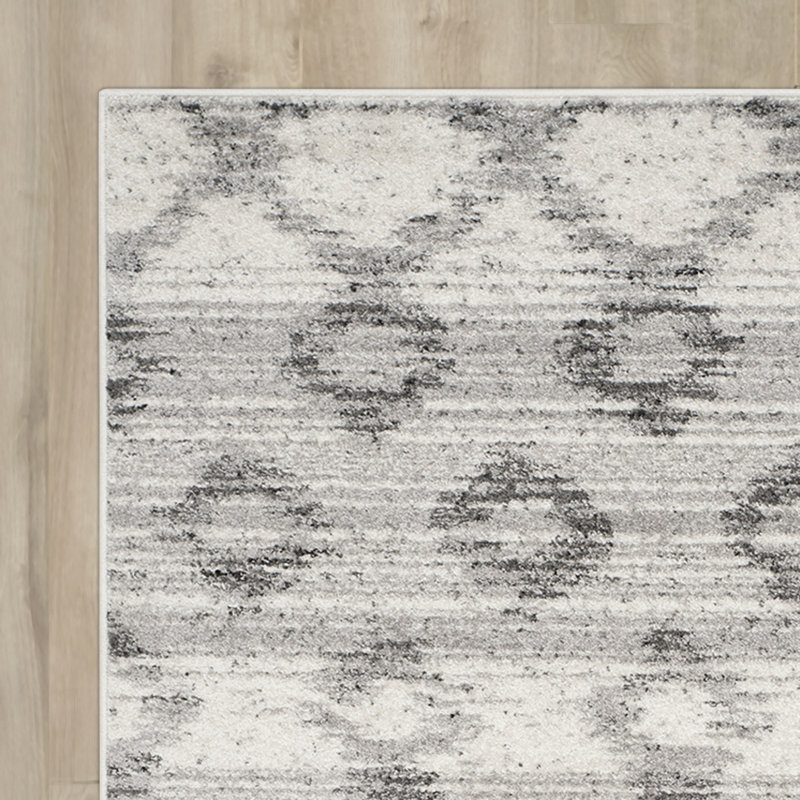 Trent Austin Design Costa Mesa Silver/Charcoal Area Rug & Reviews Wayfair